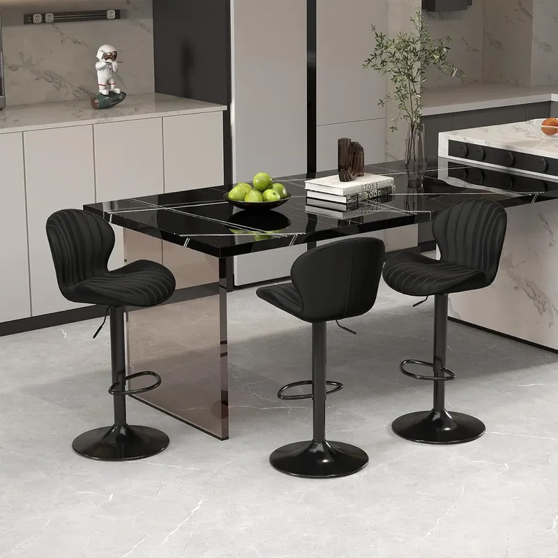 Youhauchair Modern Bar Stools Set of 3